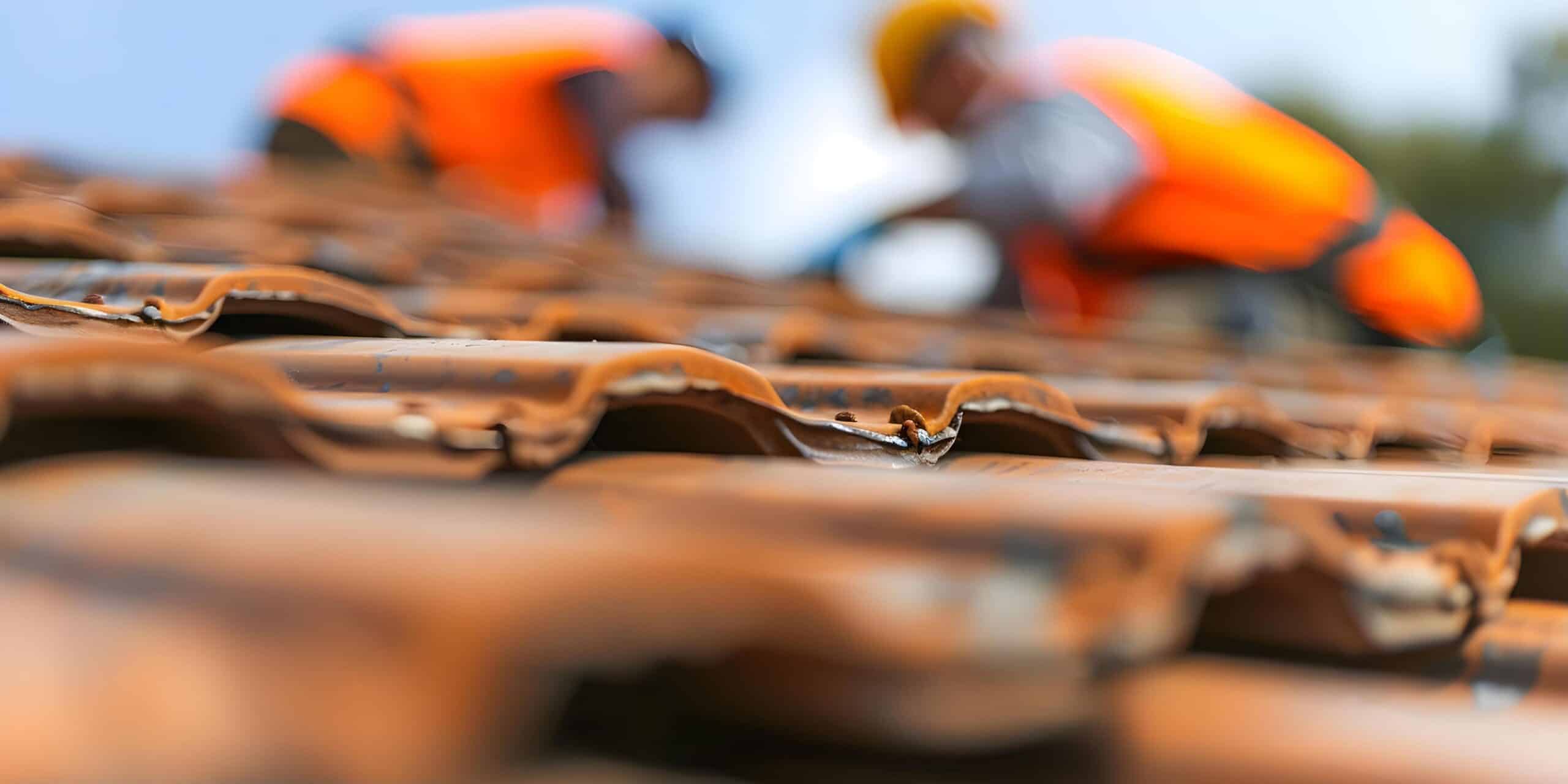 Inspection minutieuse des points critiques et des fixations des tuiles